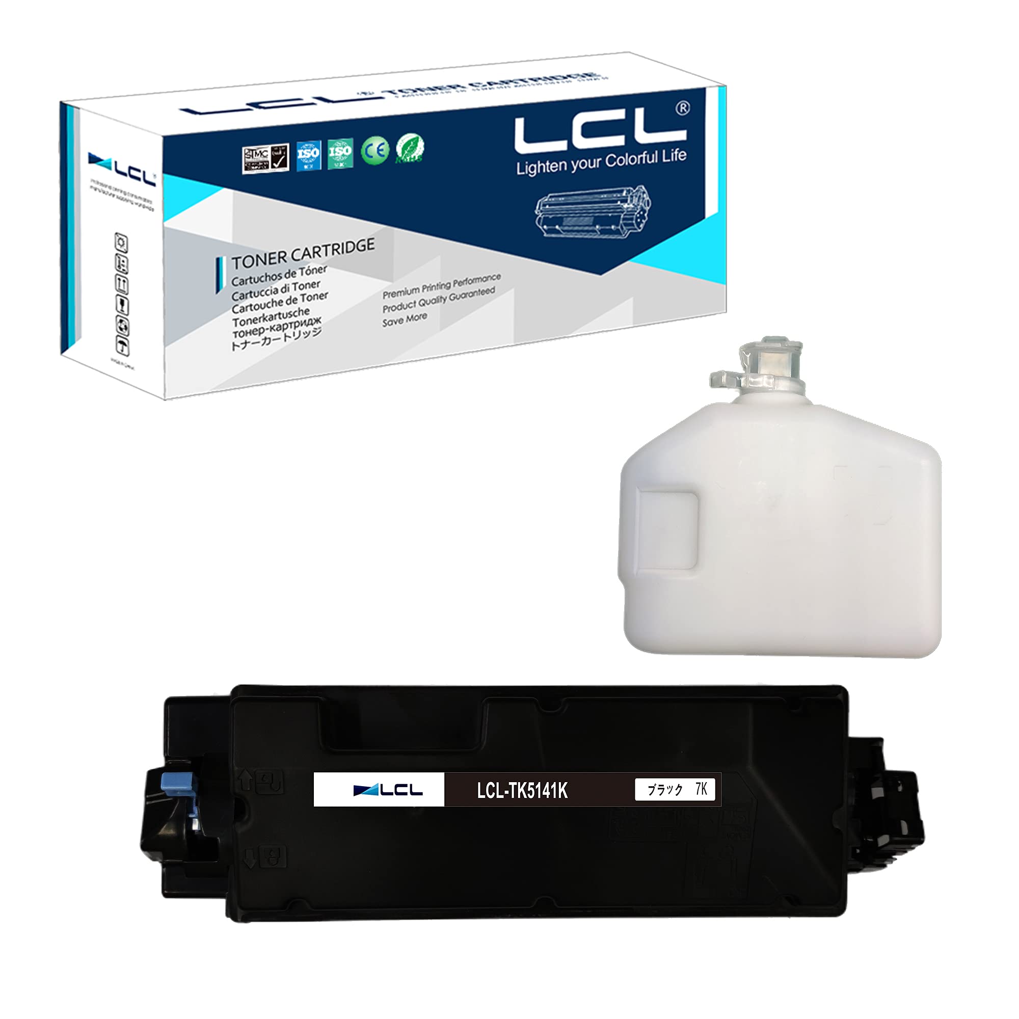 Amazon.co.jp: LCL Kyocera用 京セラ用 TK-5141 TK-5141K (1パック